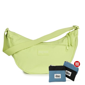 JanSport UNPHASED CROSSBODY LARGE 校園系列斜背包 -檸檬黃