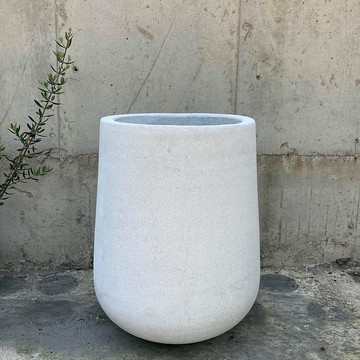 【盆器】水泥高甕盆/(白/黑/淺灰/深灰)|依時價,請洽客服