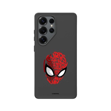 Galaxy S25 Ultra SolidSuit 黑 - 迪士尼-漫威 Marvel - 蜘蛛人-文字設計