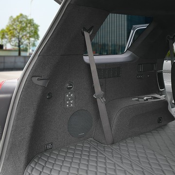 Install 毛氈後車廂側蓋 (有喇叭孔)  後車廂飾條  毛氈