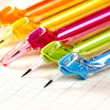 正姿筆可愛兒童寶小學生正姿鉛套下蛋芯頭hb幼寫字自動樹脂升級款