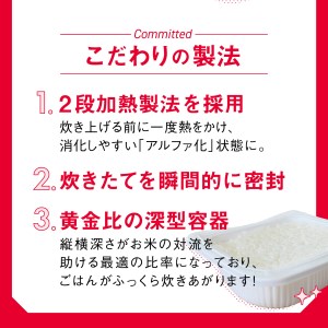 予約受付中「たかたのゆめ」パックごはん48P(24P×2箱)