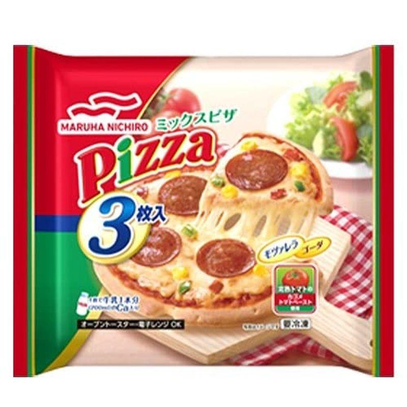 冷凍 ミックスピザ 1袋 3枚入 × 12袋 ピザ マルハニチロ 冷凍食品 おまとめ買い PIZZA