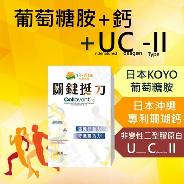關鍵挺力 專利UC2 葡萄糖胺 鈣 UC-II glucosamine 二型膠原蛋白 維骨力 骨本 補鈣【神農嚴選】