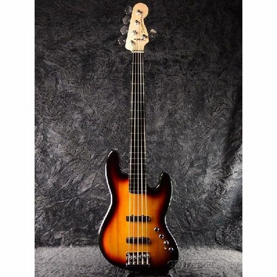 Squier Deluxe Jazz Bass Active V 5弦ベース 3カラーサンバースト ...