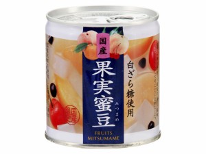  国産 果実蜜豆 290g ｘ6 個_5セット