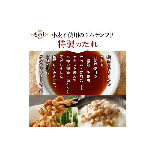 ふるさと納税 北海道 登別市 グルテンフリーなくま納豆 極小粒 40g×30個