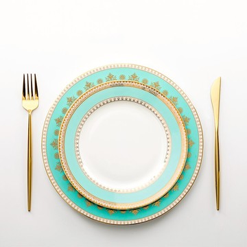 西式家用牛排刀叉餐盤套裝北歐西餐盤子創意歐式糕點早餐網紅餐具