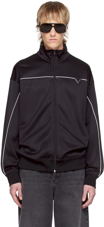 Valentino 黑色运动夹克