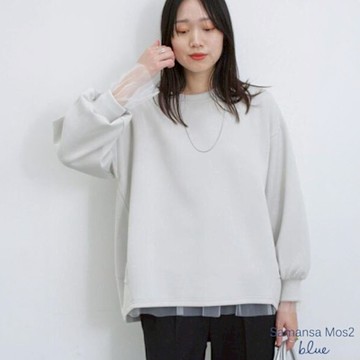 Samansa Mos2  立體澎袖剪裁休閒上衣