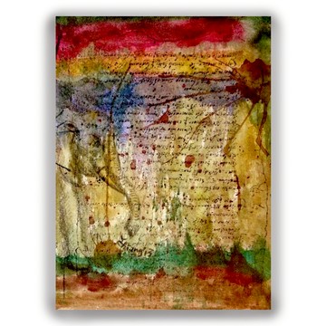 手繪插畫萬用卡/明信片/卡片/插畫卡--回憶