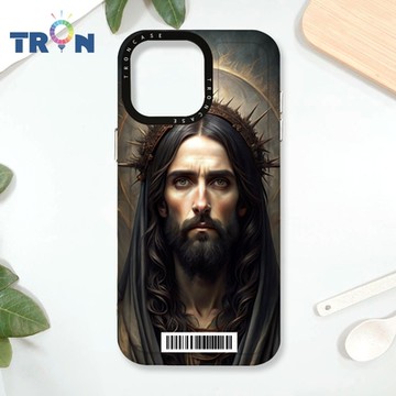 TRON IPhone 16 Pro Max 暗黑版基督 防摔太空載具殼 透黑 軟硬 手機殼