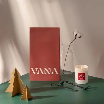 【CHIC DEMON】 北歐 Vana Canadles 限量禮袋 含瑞典製200g蠟燭+燭剪+燭勾 各1
