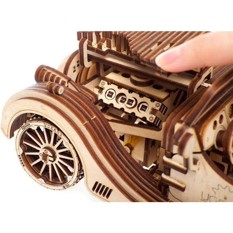 Ugears ユーギアーズ Roadster VM-01 ロードスターVM-01 木製 組立