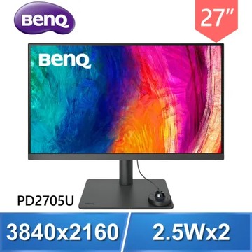 BenQ 明基 PD2705U 27型 IPS 4K 廣色域專業設計繪圖螢幕