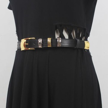 復古金扣腰帶ins風設計感真皮皮帶女秋冬高級感法式vintage