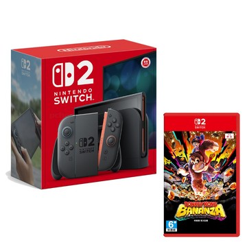 Nintendo Switch 2 主機 + 《咚奇剛 蕉力全開》