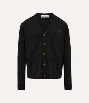Vivienne Westwood Alex Cardigan Merino Wool / Cashmere Black S Men