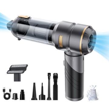 車載吸塵器小型大吸力家用車用便攜式充氣兩用手持汽車吹塵器批發