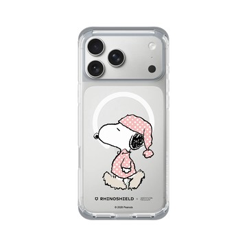 iPhone 17 Pro Max ClearX (MagSafe 兼容) 霜透灰 - 史努比 Snoopy - Snoopy Go to sleep