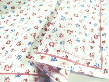 Ralph Lauren 復古手帕 - 碎花野花圖案 (19.5 英吋)