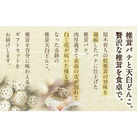 ふるさと納税 椎茸パテ 90g×1個 天白 どんこ 45g セット 椎茸 干し椎茸 乾燥椎茸 椎茸 無添加 料理 椎茸 国内産 九州産 宮崎県産 椎茸 ギフ.. 宮崎県美郷町