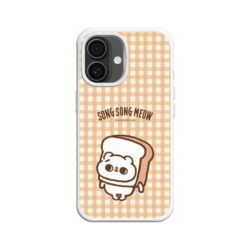 iPhone 16 SolidX 白 - 爽爽貓 Song Song Meow by SECOND - 來份爽爽貓吐司!!
