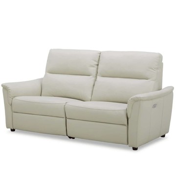 ◎半皮3人用電動可躺式沙發 電動沙發 KK6133 MGY NITORI宜得利家居