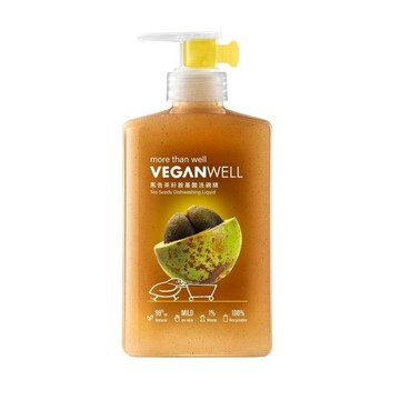 VEGANWELL馬告茶籽胺基酸洗碗精500mL【強力潔淨】