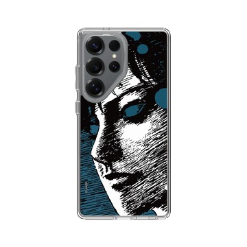 Galaxy S25 Ultra Clear 透明 - 伊藤潤二驚選集 Junji Ito - 抽色設計款 - 十字路口的美少年