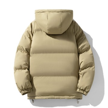 【HOT 本舖】男装棉衣冬季爆款棉服男加厚加絨羽絨棉外套女情侶款連帽麵包服8色P58