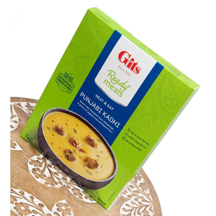 Gits インド料理 レトルト パンジャブ カディ Punjabi Kadhi ひよこ豆団子のヨーグルトカレー (Gits) インドカレー