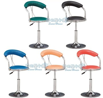 ╭☆雪之屋居家生活館☆╯018電鍍圓盤吧台椅(圓盤Ø40CM)(氣壓升降)R938-01/02/03/04/05