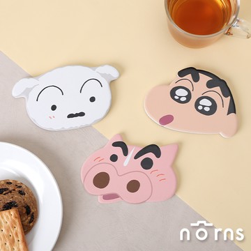 蠟筆小新陶瓷吸水墊 - Norns Original Design 造型杯墊