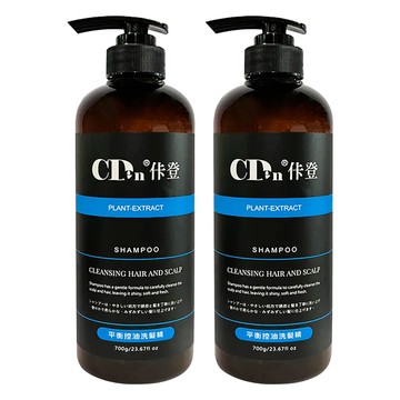 CDen 佧登 平衡控油洗髮精 700g/23.67fl oz  700g  2瓶
