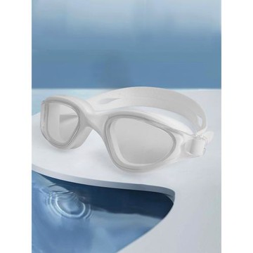 泳鏡高清防霧防水成人中框專業游泳眼鏡男女泳帽套裝不起霧不進水