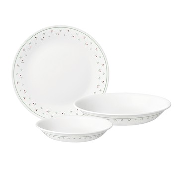 【美國康寧 CORELLE】莓好時光 3件式餐盤組-C07