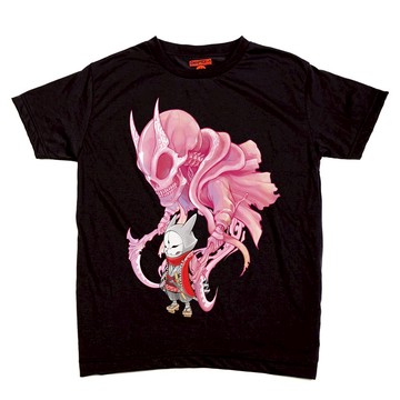 著魔惡魔 T-shirt，材質柔軟，穿著舒適，男女皆宜。