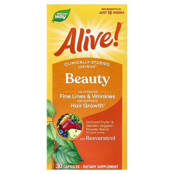 Nature's Way, Alive!® Beauty, 30 Capsules