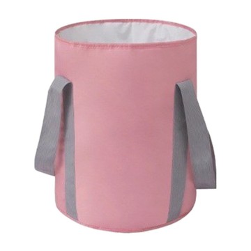 摺疊泡腳桶  櫻花粉  1個