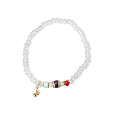 智慧之光白水晶手串