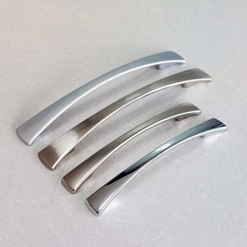 Z369 易利裝生活五金 櫥櫃抽屜把手取手 雙孔現代把手 一體成型把手 鋅合金把手