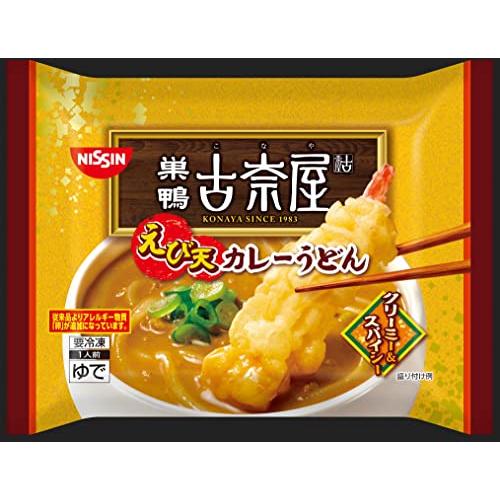 「冷凍」日清食品冷凍 古奈屋 えび天カレーうどん 295g×7