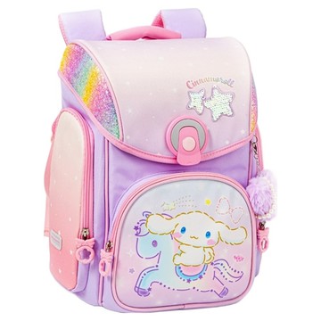 Sanrio 三麗鷗 小學生書包 DB96613B  大耳狗幼兒園 紫色 + 粉色  1個  39 x 28 x 18cm