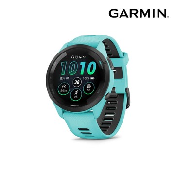 【展示品】GARMIN Forerunner 265 GPS音樂跑錶010-02810-22 / 奔放藍