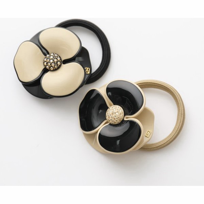 Alexandre De Paris アレクサンドル ドゥ パリ Apy 13 カラー2色 Camelia ヘアゴム 髪留め ヘアーアクセサリー 花 レディース 通販 Lineポイント最大0 5 Get Lineショッピング