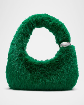 Figures Faux Fur Top-Handle Bag