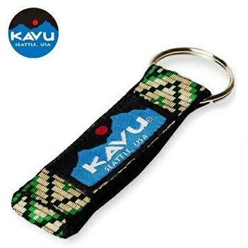 愚公出清西雅圖KAVU Key Chain 編織帶鑰匙圈-樹木 # K910-284