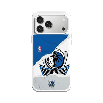 iPhone 17 Pro Max SolidX 白 - NBA - 熱血系列-達拉斯獨行俠 Dallas Mavericks - Sweat and Tears