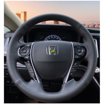 本田九代雅閣手縫把套專車專用方向盤套歌詩圖艾力紳奧德賽手縫套